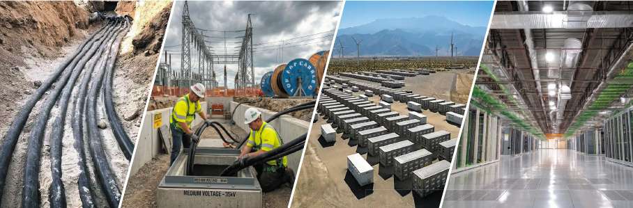 Cables for BESS utilities